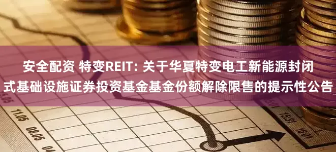 安全配资 特变REIT: 关于华夏特变电工新能源封闭式基础设施证券投资基金基金份额解除限售的提示性公告