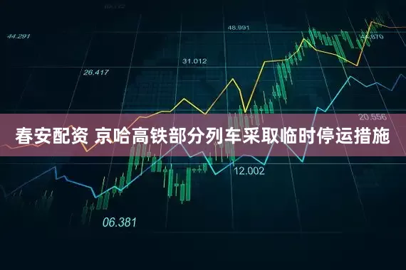春安配资 京哈高铁部分列车采取临时停运措施