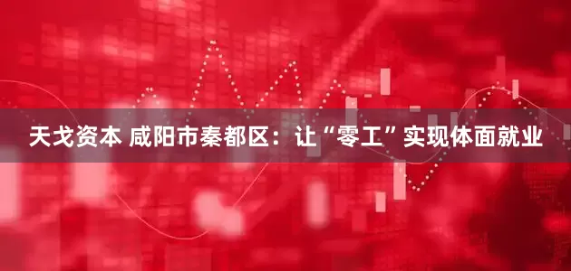 天戈资本 咸阳市秦都区：让“零工”实现体面就业