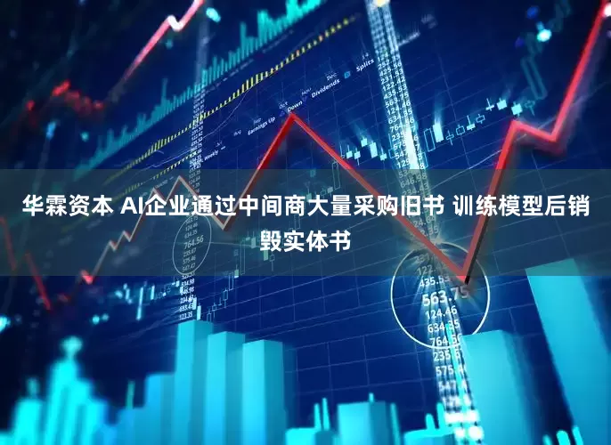 华霖资本 AI企业通过中间商大量采购旧书 训练模型后销毁实体书